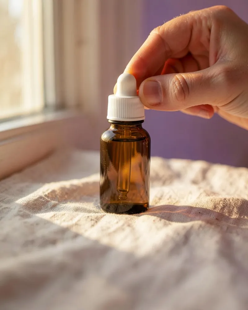 Example ad for Lumen Skin: Quiet glow for slower mornings